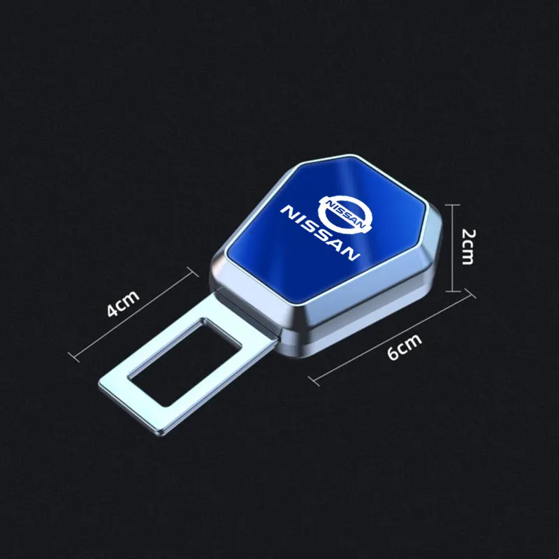 Car Safety Extension Buckle Extender Clasp Insert Plug Clip Car Seat Accessories For Nissan murano Navara Qashqai x-trail Patrol