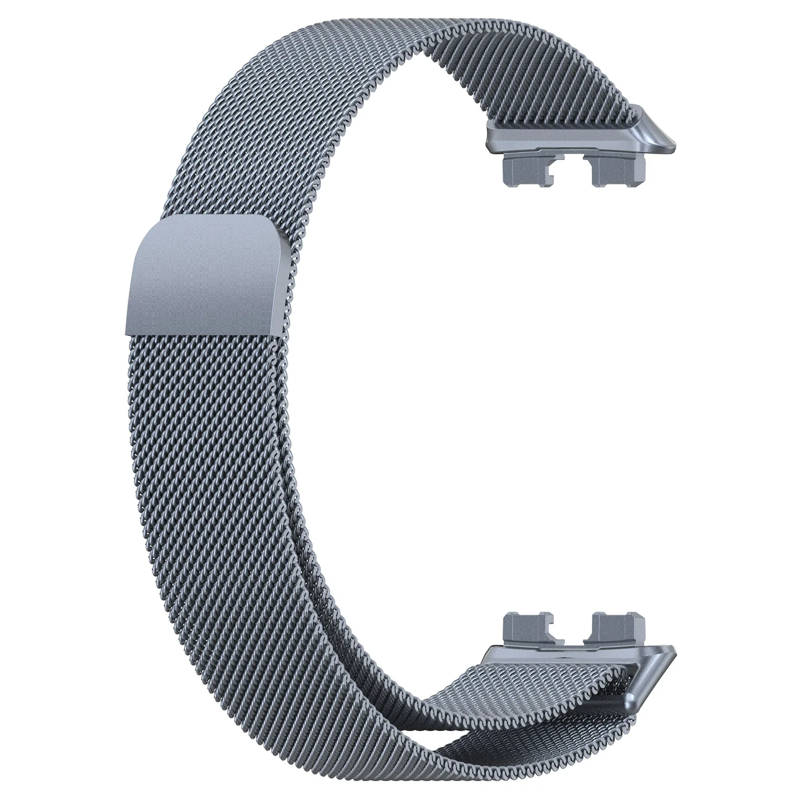 Mewhot Milanaise-Armband für Huawei Band 10 9 8 Smartwatch Magnetisches Armband Metall Edelstahl-Armband für Huawei Band10 9 8 – Detail 14