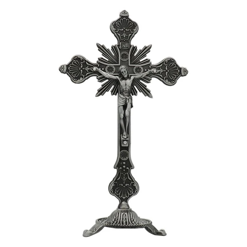  Unique Religious Tabletop Crucifix Decors Statue Living Space Collection