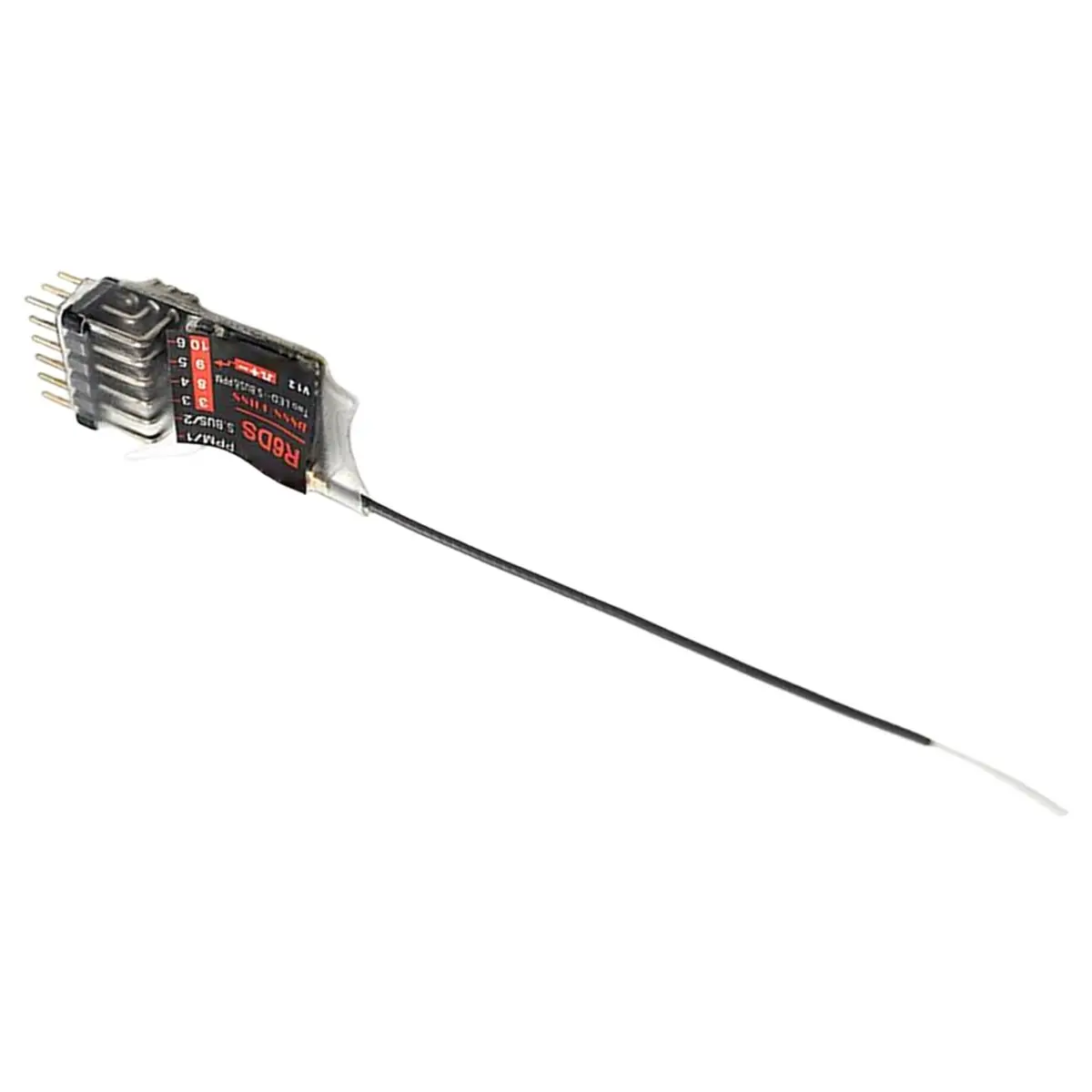 SCLS For Radiolink R6DS 2.4G 6CH DSSS Receiver for AT9 AT9S AT10 II Transmitter, Dual Antenna SBUS PPM PWM Drone Receiver