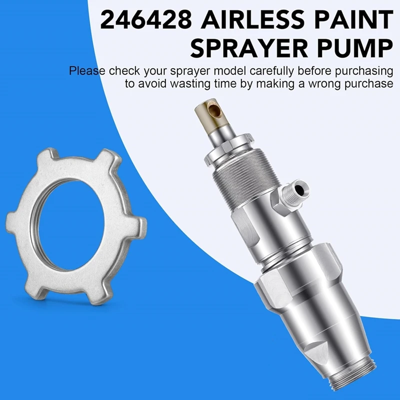 246428 مضخة رش طلاء بدون هواء متوافقة مع 390 395 490 495 595، مضخة قابلة للاستبدال متوافقة مع ملحقات الإصلاح-A23R #2