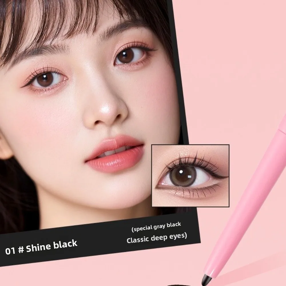New Double-headed Eyeliner Gel Pen Sweat-proof Waterproof Eyeliner Pen Makeup Tool With Folded Corners Long-lasting Eyeliner