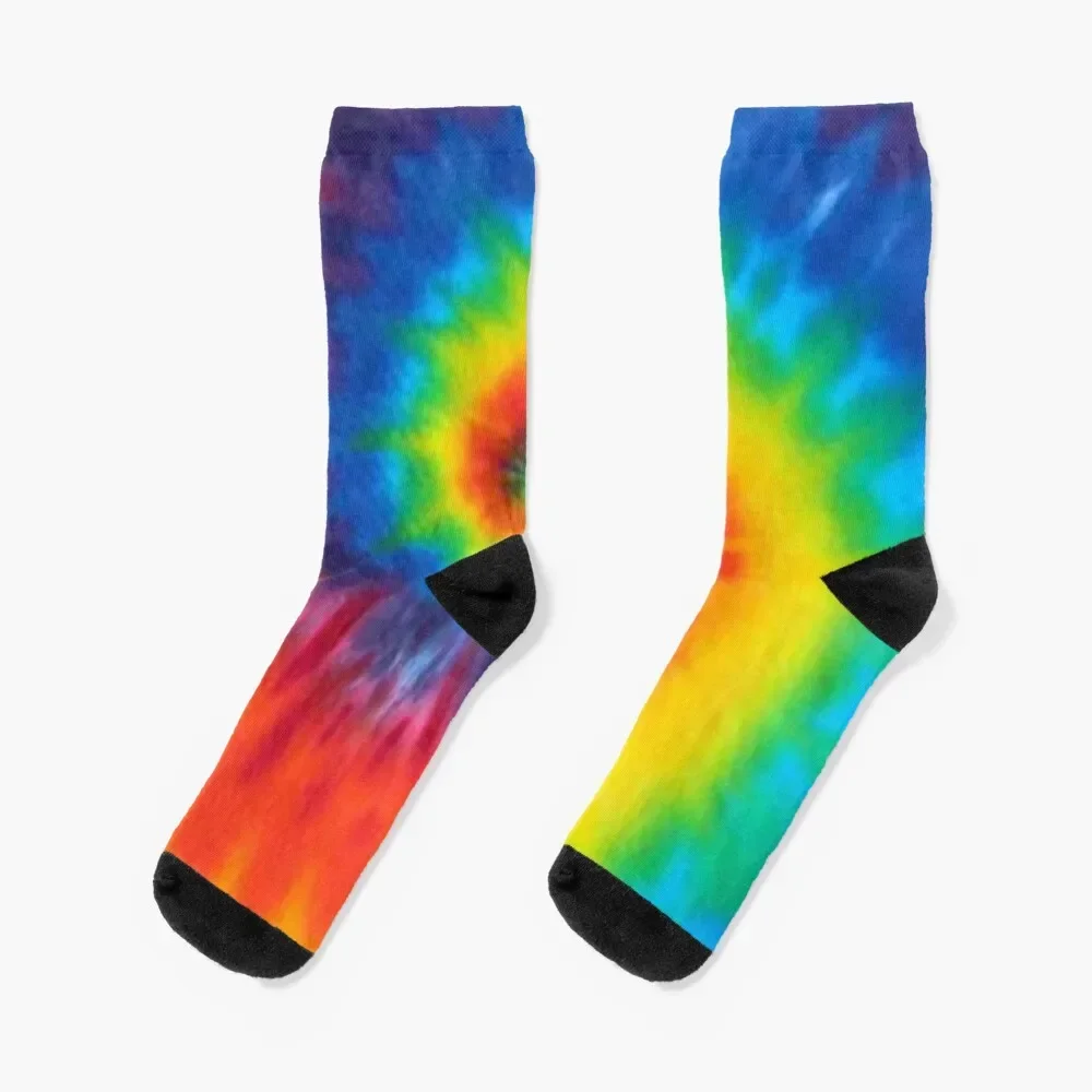 

tie dye swirl rainbow Socks luxury Lots Men's Socks Luxury Women's