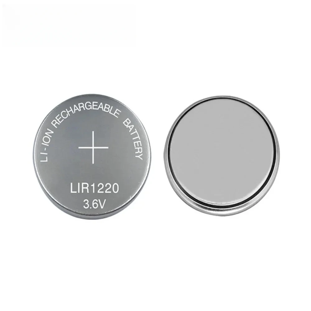 

1-10pcs LIR1220 3.6V Lithium Rechargeable Batteries for Toy Car Remote Control Watch Calculator CR1220 Replace Button Coin Cells