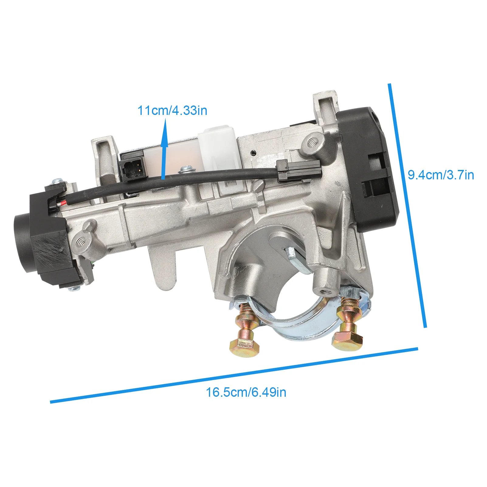 Ignition Switch Lock Cylinder with 2 Keys Assembly Compatible with Accord CR-V 2005 2006 2007 06350-SAA-G30 35100-SDA-A71