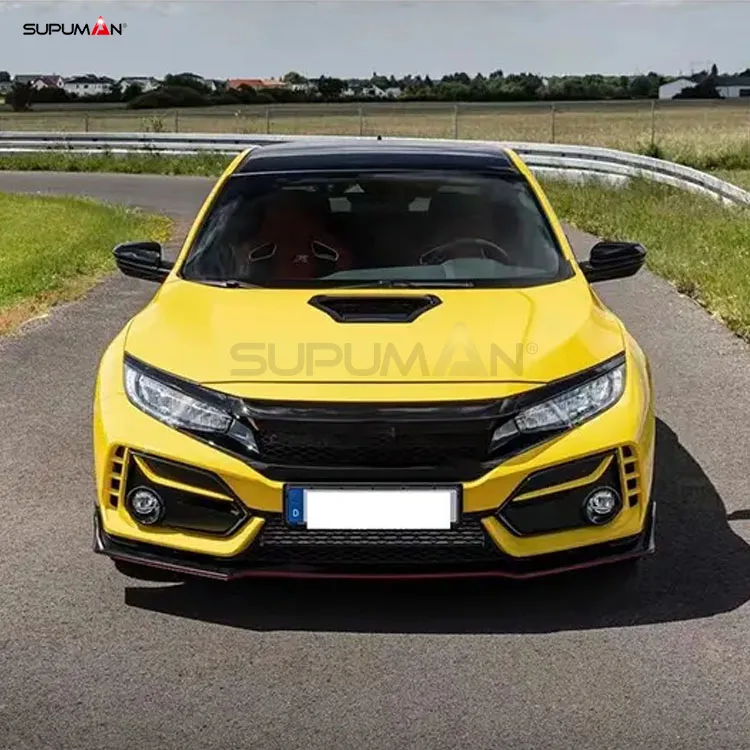 SPM Marke Stoßstange Diffusor Spoiler Seitenschweller 2016 2017 2018 2019 2020 2021 für Typ R 1-1 Stil Body Kit Zubehör