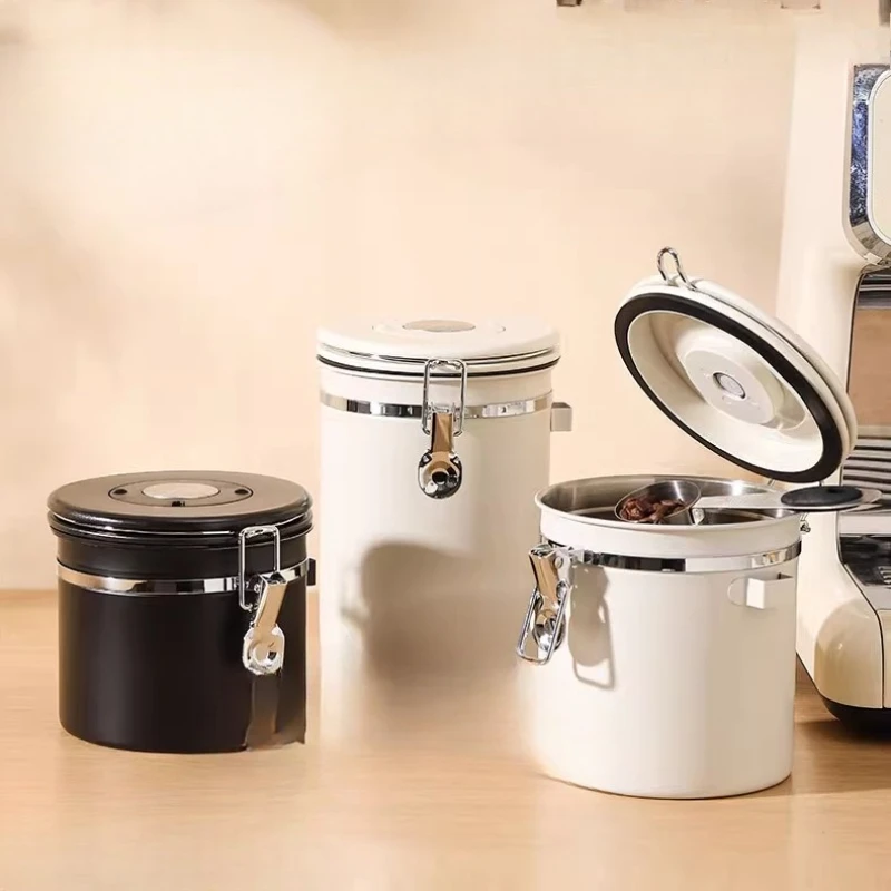 

New coffee bean storage jar