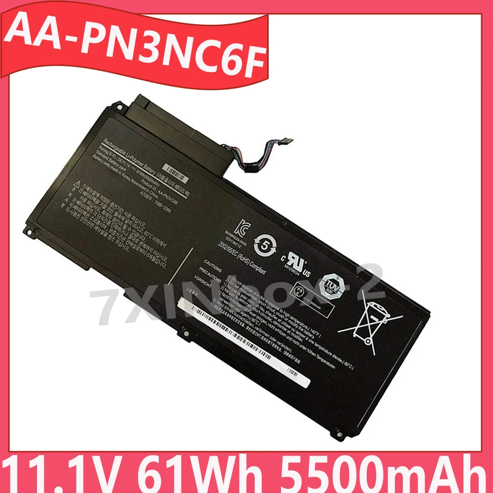AA-PN3NC6F AA-PN3VC6B 11.1V 61Wh 5500mAh Laptop Battery For Samsung QX410 QX411 QX412 NP-SF310 NP-SF410