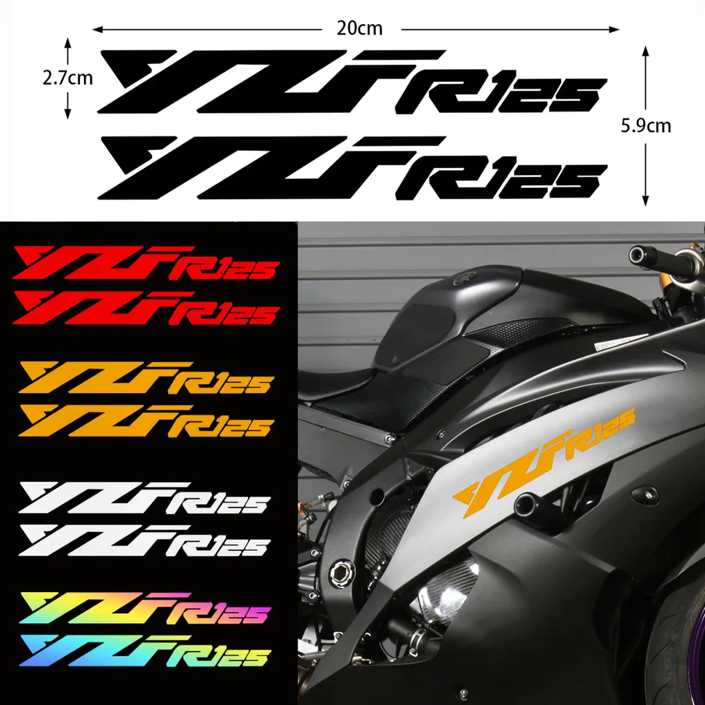 

YZF R125, наклейка на корпус мотоцикла, водонепроницаемая виниловая наклейка, подходит для Yamaha YZF-R125 YZFR 125 YZFR 125