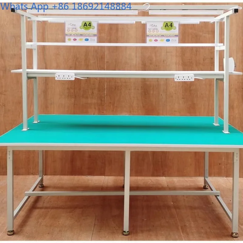 Anti-static Workbench Workshop Assembly Line Single and Double-sided Operation Table Maintenance Packing Table