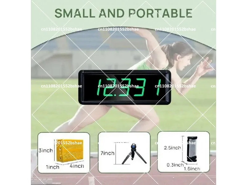 Wireless Laser Timer for Sprints Race Clock Racing Timer Battery Powered