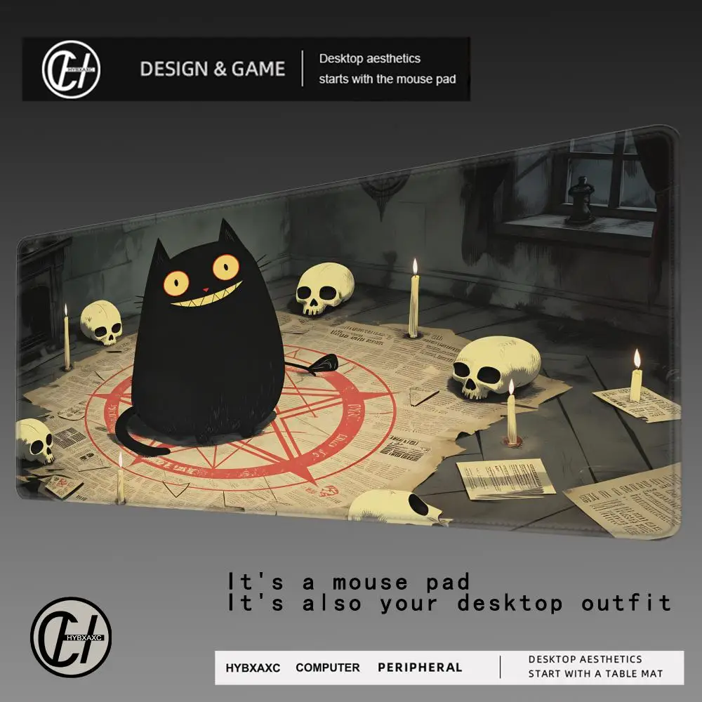 

HYBXAXC Magic Cat Style design Magic Gaming Mat Tabletop for MTGTCG Card Battle Commander Deck Anti-slip Gaming Desk Mat