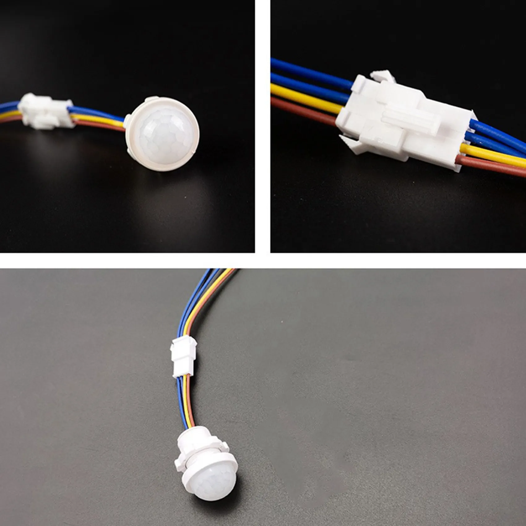 

Датчик движения A01F-20Pcs, интеллектуальный выключатель с датчиком PIR, интеллектуальный выключатель света с креплением на потолок или стену, AC110-240V