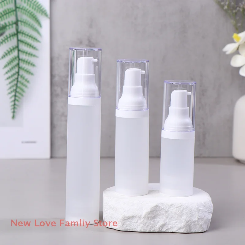 1 Pc 20/30/50ML Portable Vacuum Lotion Refill Bottle Cosmetic Lotion Cream Container Travel Pump Bottle Packaging Tools