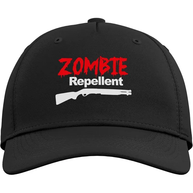 Zombie Repellant Funny Apocalypse Survival Zombie Repellant Adjustable Baseball Hat
