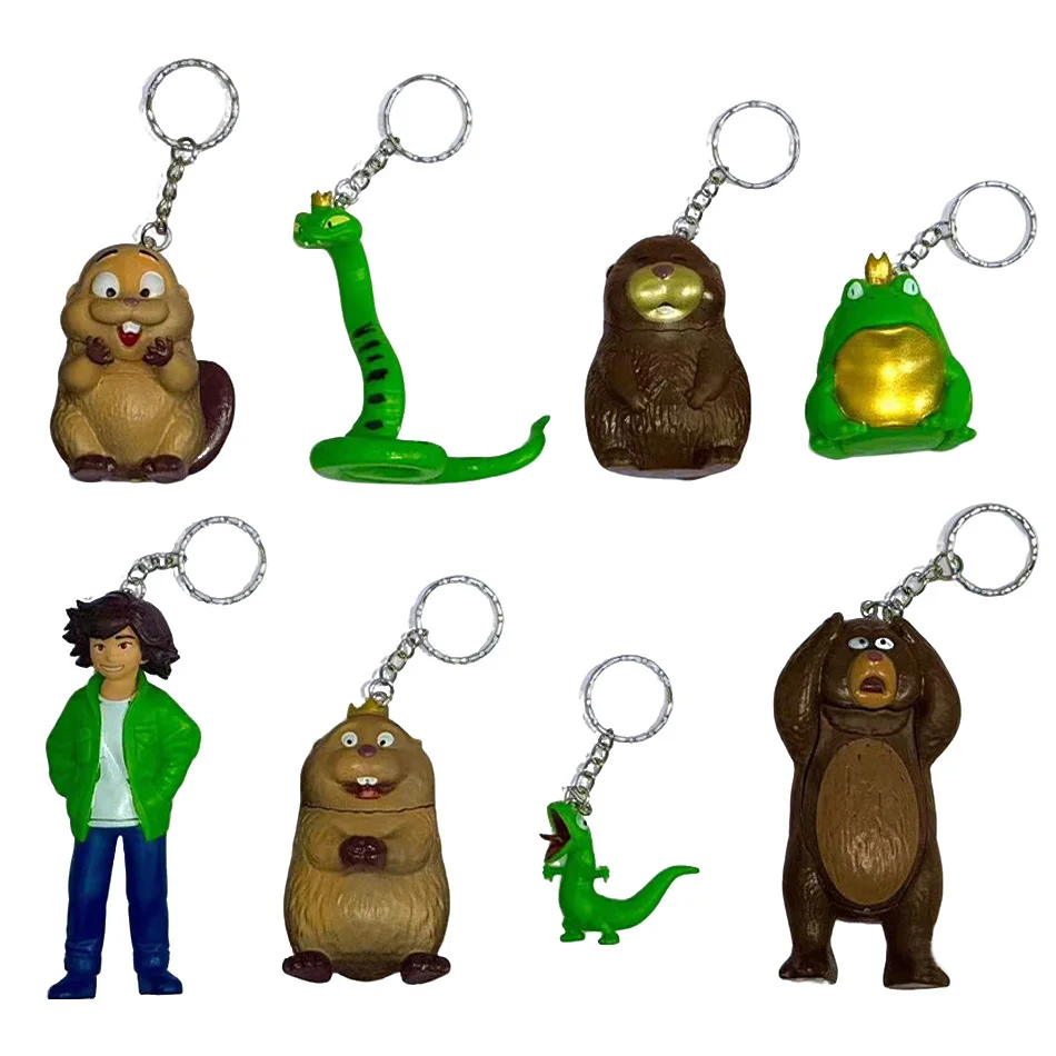 Caixa Surpresa Anime Hoppers: Figuras de Ação Engraçadas e Fofas de Mabel/King George/Mayor Jerry - Brinquedo Colecionável e Presente