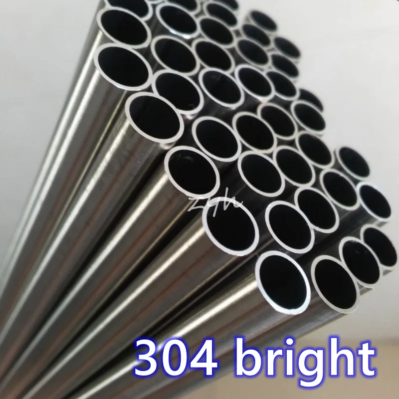 

304 Stainless Steel Welded Tube 1.5mm Thickness Outer Diameter 51/54/63/65/70/76mm Water Drainage Pipe Exhaust Gas Pipe bright