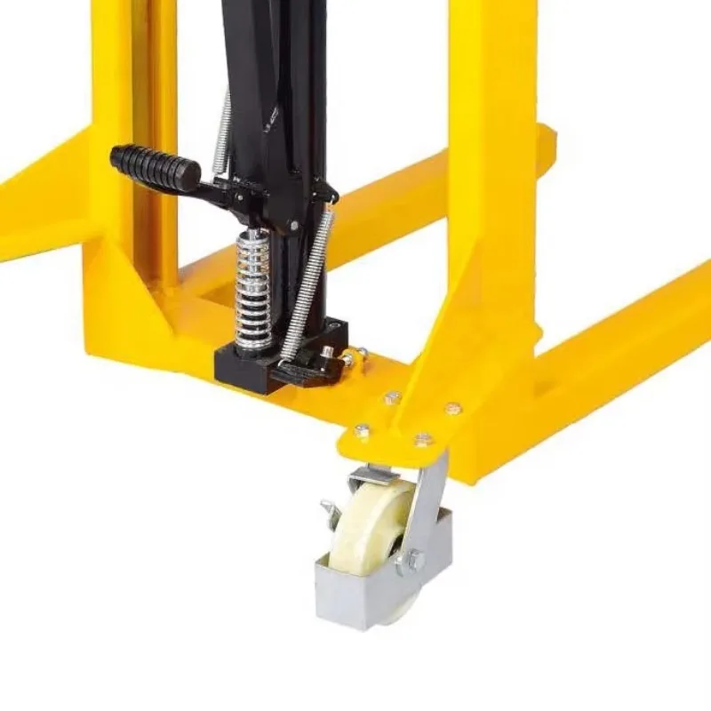 【Best-selling】Xilin Montacarga Manual 2000kg 2 Ton 1.5m Lift Height Portable Hydraulic Self Loading Stacker With Forged Forks