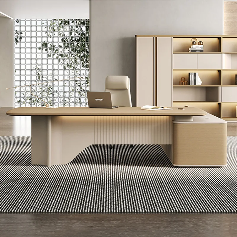 

❀zz Modern Modular L Shaped Executive Manager Director Desk Commercial Wooden Office Furniture^