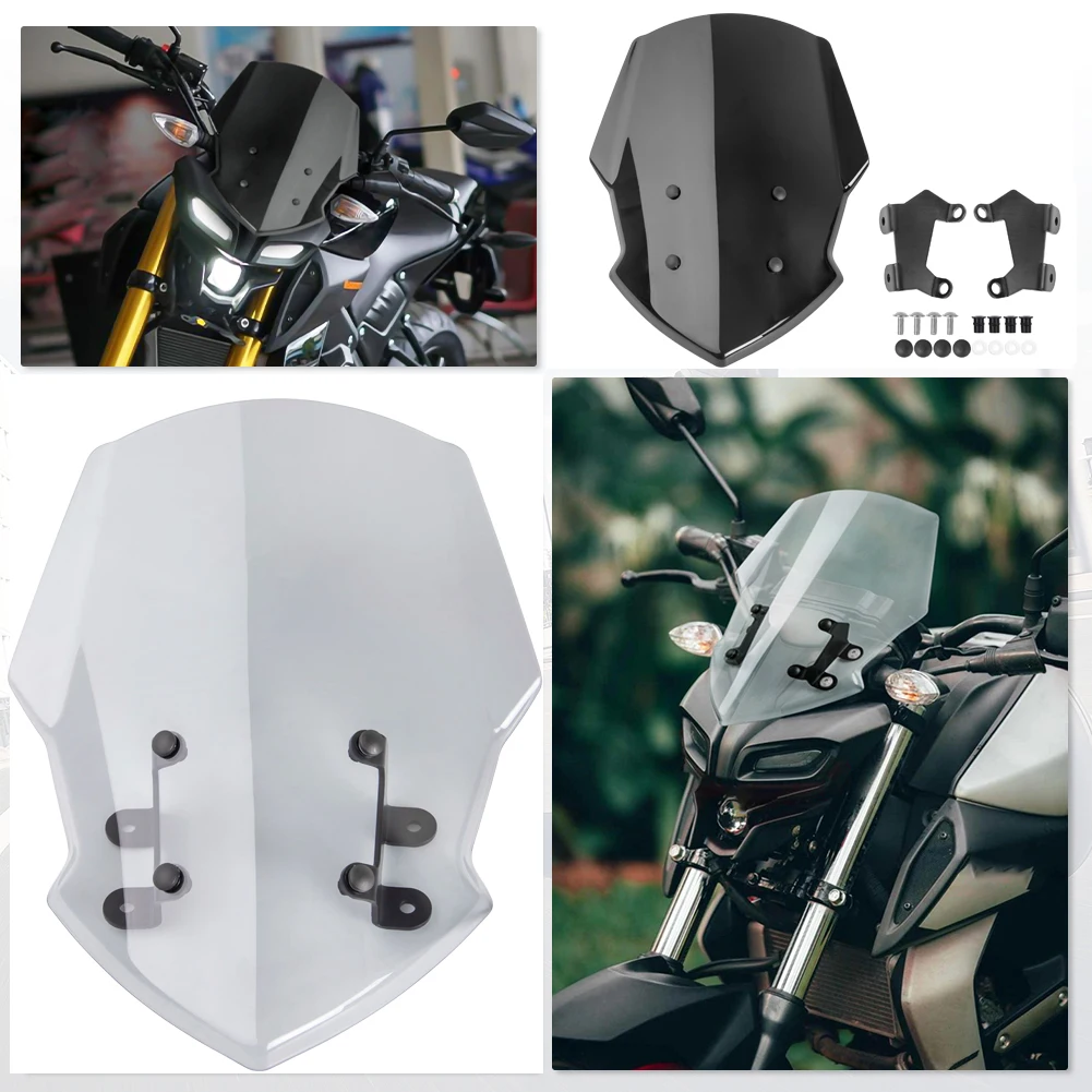 

Motorcycle Windscreen Windshield Deflector For Yamaha MT 15 MT15 MT-15 2019 2020 2021 2022 2023 Pare-brise Parabrisas