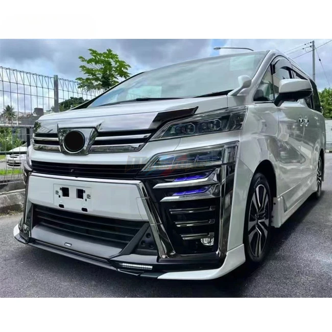 NEW Vellfire TR TRD-S design Small Kit car parts  for Toyota Vellfire 35 face lift to Sport Style kit body kit