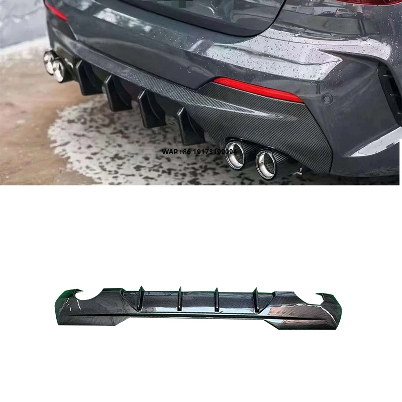 

Best Quality FD Style Carbon Fiber Diffuser for 4 Series G22 G23 2021+ Rear Diffuser Lip Perfect Fitment
