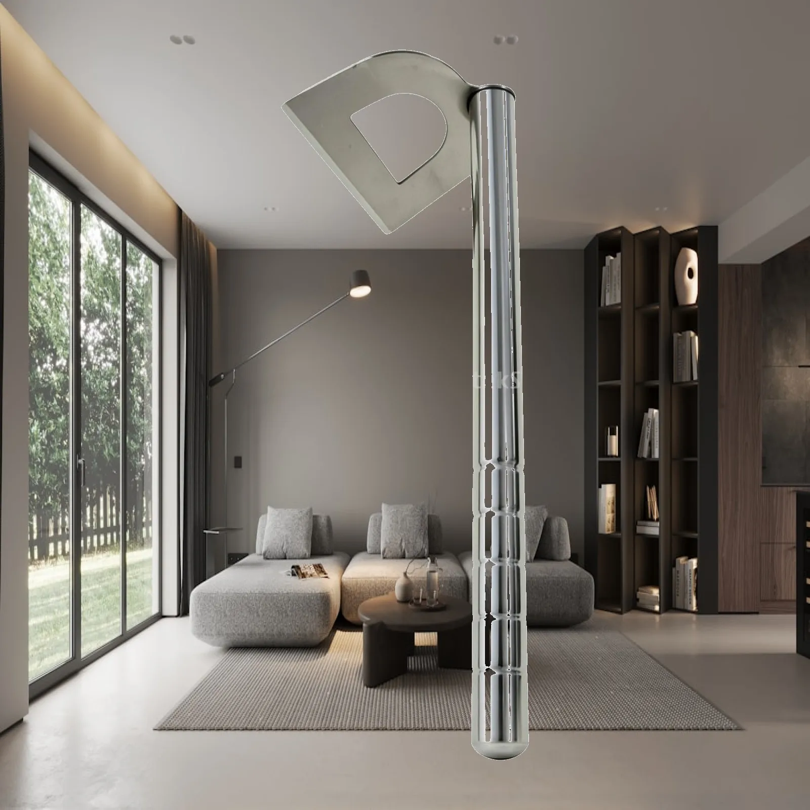 Stainless Garden Hoe Rake with Hang Hole for Weeding Loosening and Planting Maintenance Tasks