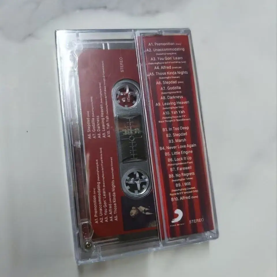 EMINEM MusicToBeMurder By الموسيقى شريط مغناطيسي أعظم الزيارات ألبوم كاسيت تأثيري وكمان مسجل السيارة صندوق المسارات الصوتية