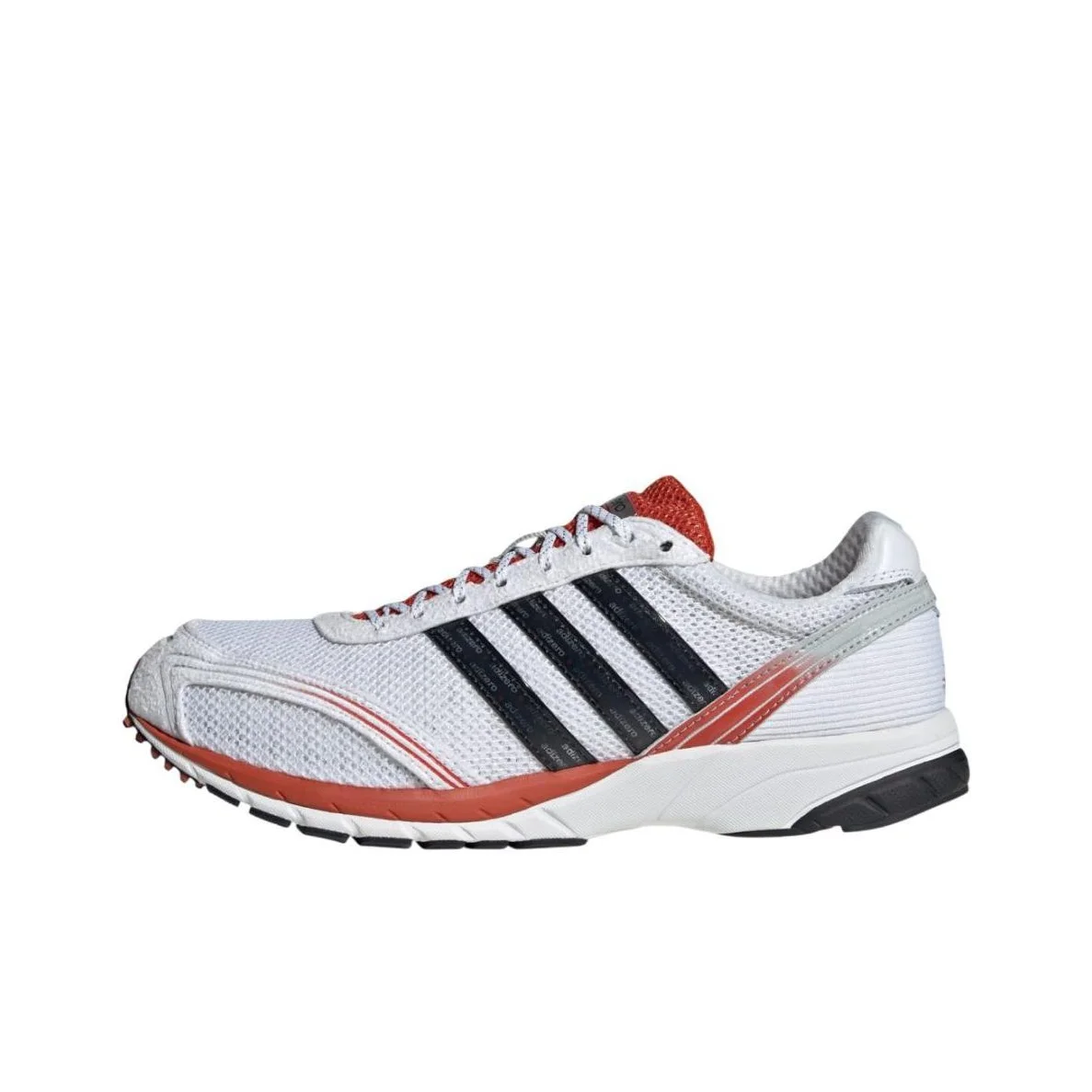 Adidas Adizero Adios Running Shoes Unisex Low Top White Black JH9972