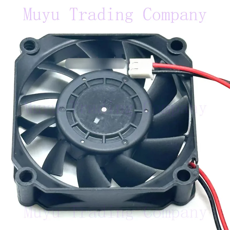 FOR Nidec M60R24MGAB-51Z40 DC 24V 0.08A 60x60x15mm 2-Wire Server Cooling Fan