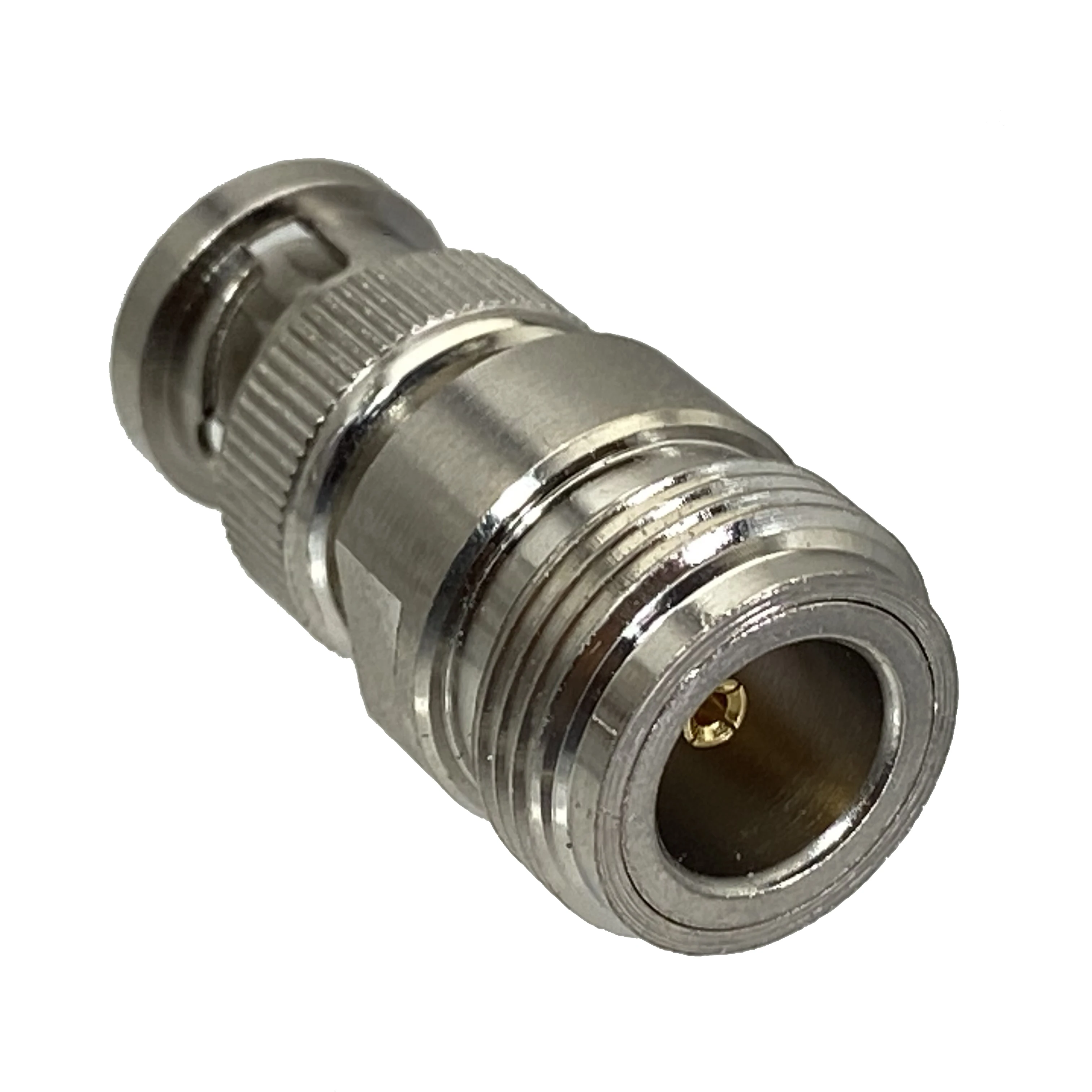 1Pcs BNC Male Plug to N Female Jack RF Coaxial Adapter Connector Coaxial High Quanlity 50ohm Wire Terminals