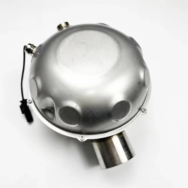 

JTLD Stainless Steel Single Drum Active Sound Booster Universal Electric Car Exhaust Muffler System Electronic Active Sound