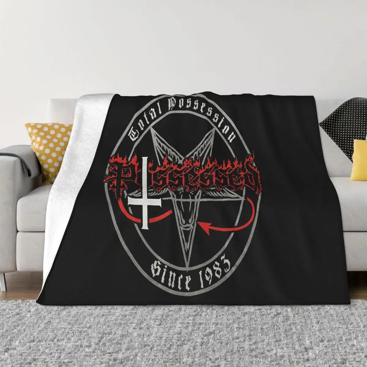 Possessed Total Possession S M L Xl 3Xl New Hi Fidelity Merch Women Men Boy Throw Blanket