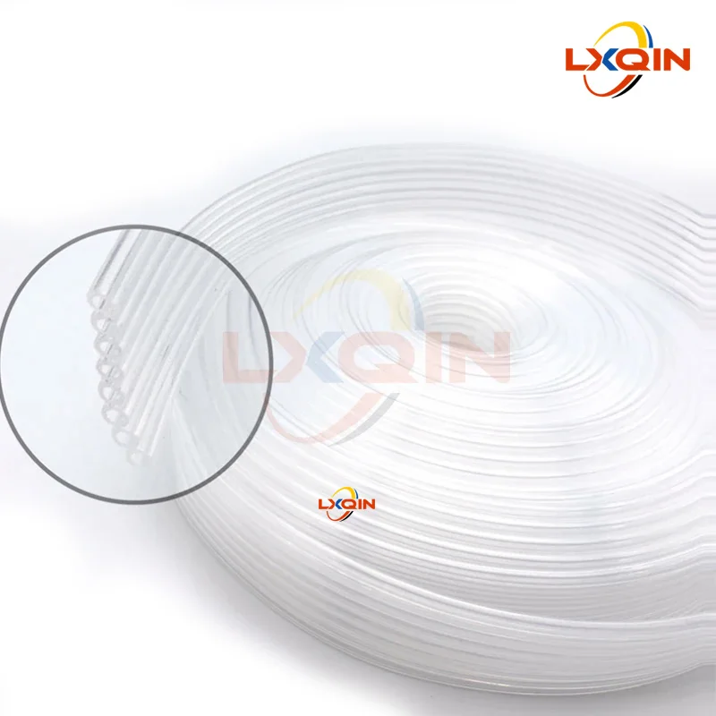LXQIN 5m/lot 8 Lines 8 Rows Ink Tube Feeding Tube For Roland Wit-color Galaxy Mimaki Solvent Printer Ink System Ink Pipe Hose