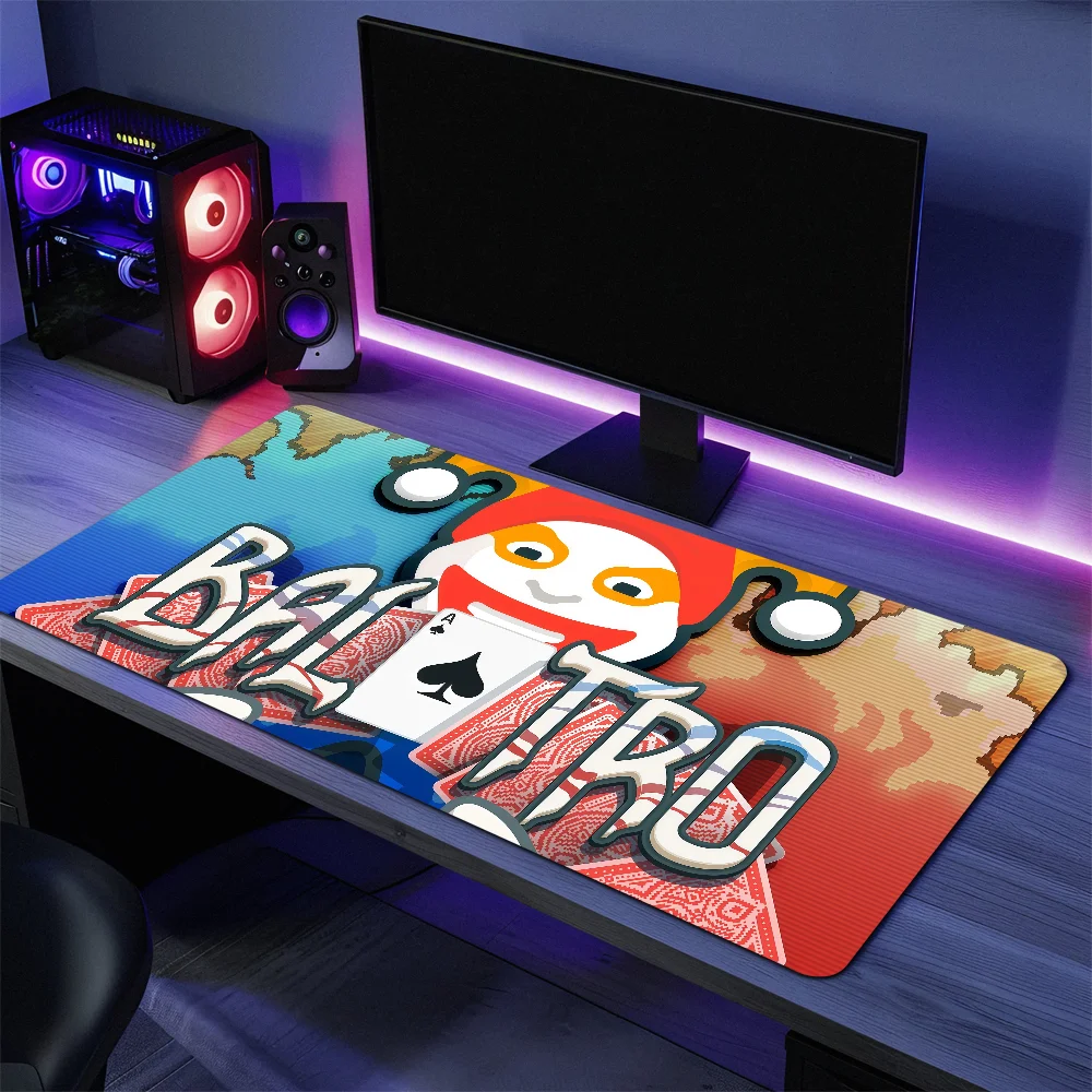 لوحة ماوس كارتونية B-Balatro Joker كبيرة حصيرة مكتبية لوحة مفاتيح مريحة للمكتب المطاطي لعبة الكمبيوتر غير قابلة للانزلاق ومضادة للفرش مخصصة للمنزل أفضل Pr