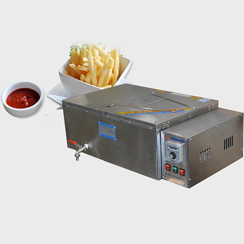 Commercial Electric Fryer Automatic Temperature Control Frying Fryer Single Cylinder Thick Fryer Large Capacity