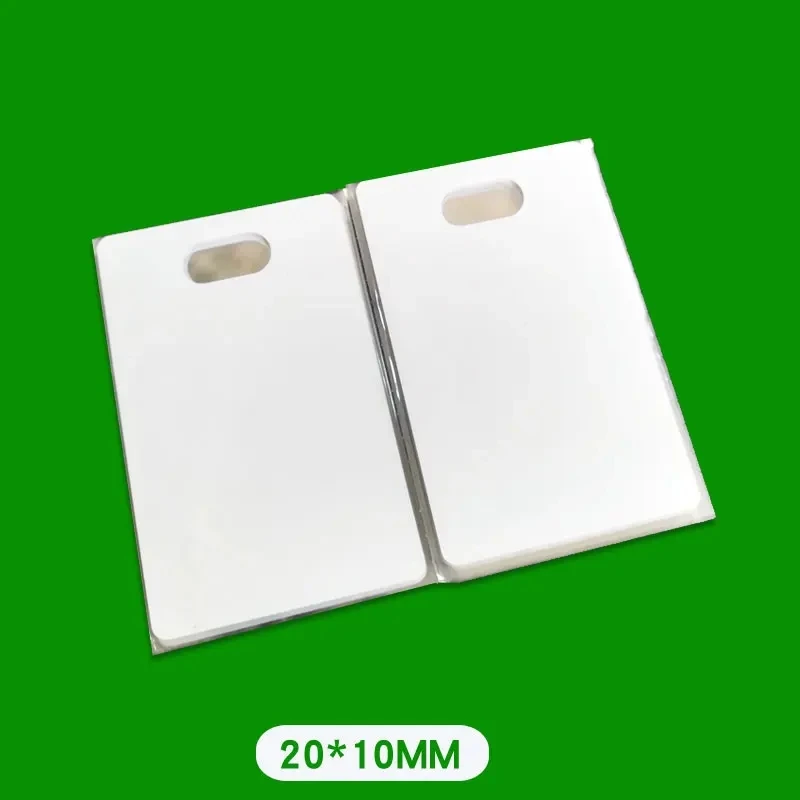 50pcs RFID IC Card With Hole 13.56mhz S50 Use For Access Control / Time Attendance/ Car Parking Etc