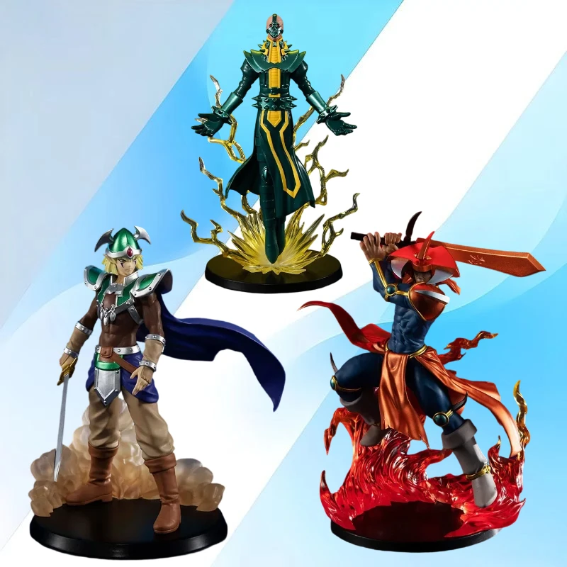 

Original MegaHouse MONSTERS CHRONICLE Celtic Guardian Flame Swordsman Jinzo PVC Action Anime Figure Model Toys Gift