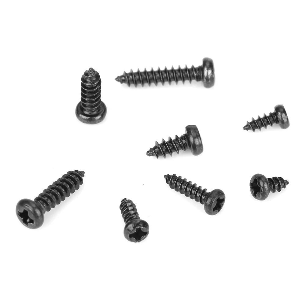Screw Pan Head Tapping Screw Pan Head Screw Black M2/M2.6  Pan Head Self Tapping Screws Set Assortment Kit