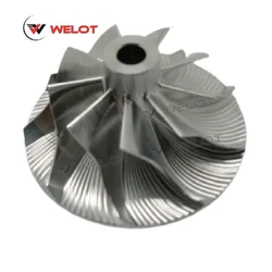 MFS billet turbo compressor wheel GT1544V 762328 753420 750030 for Citroen Berlingo 1.6 HDi FAP 80 KW DV6TED4 2005-