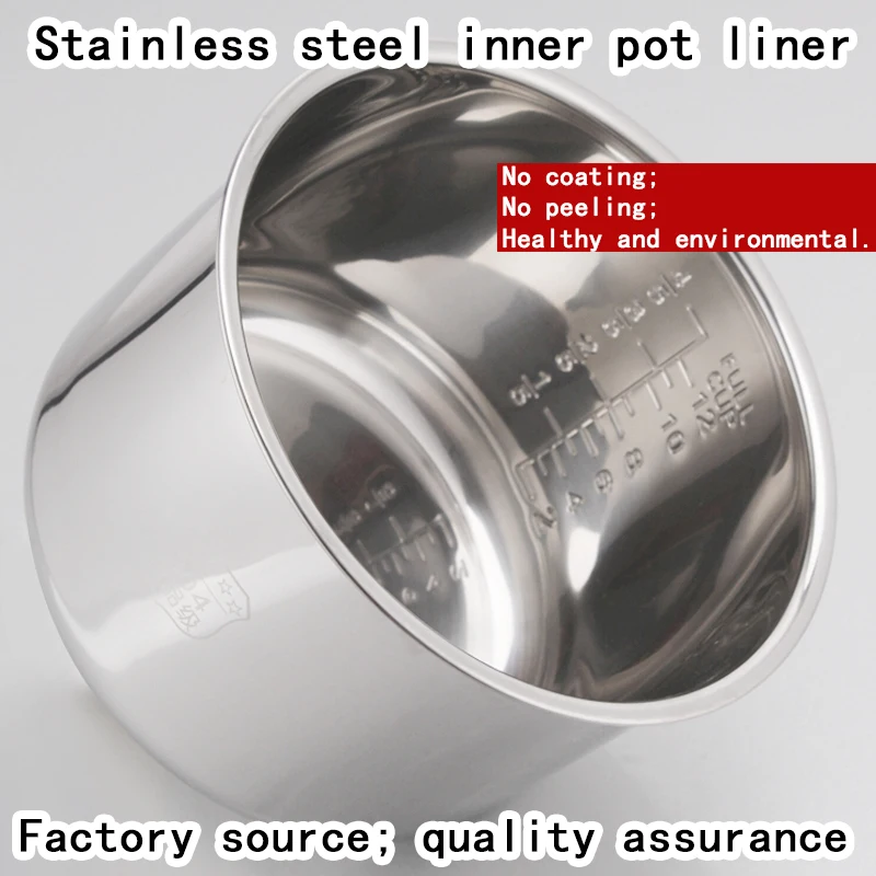 

5L pressure cooker inner pot stainless steel inner bowl inner pot micro pressure cooker replacement inner pot