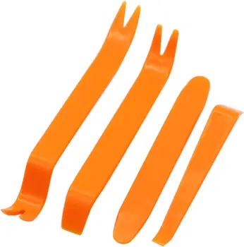 4 PCS 플라스틱 자동 해체 도구 키트 자동차 라디오 도어 클립 패널 트림 대시 오디오 제거 설치 프로그램 프라이 키트 수리 세트