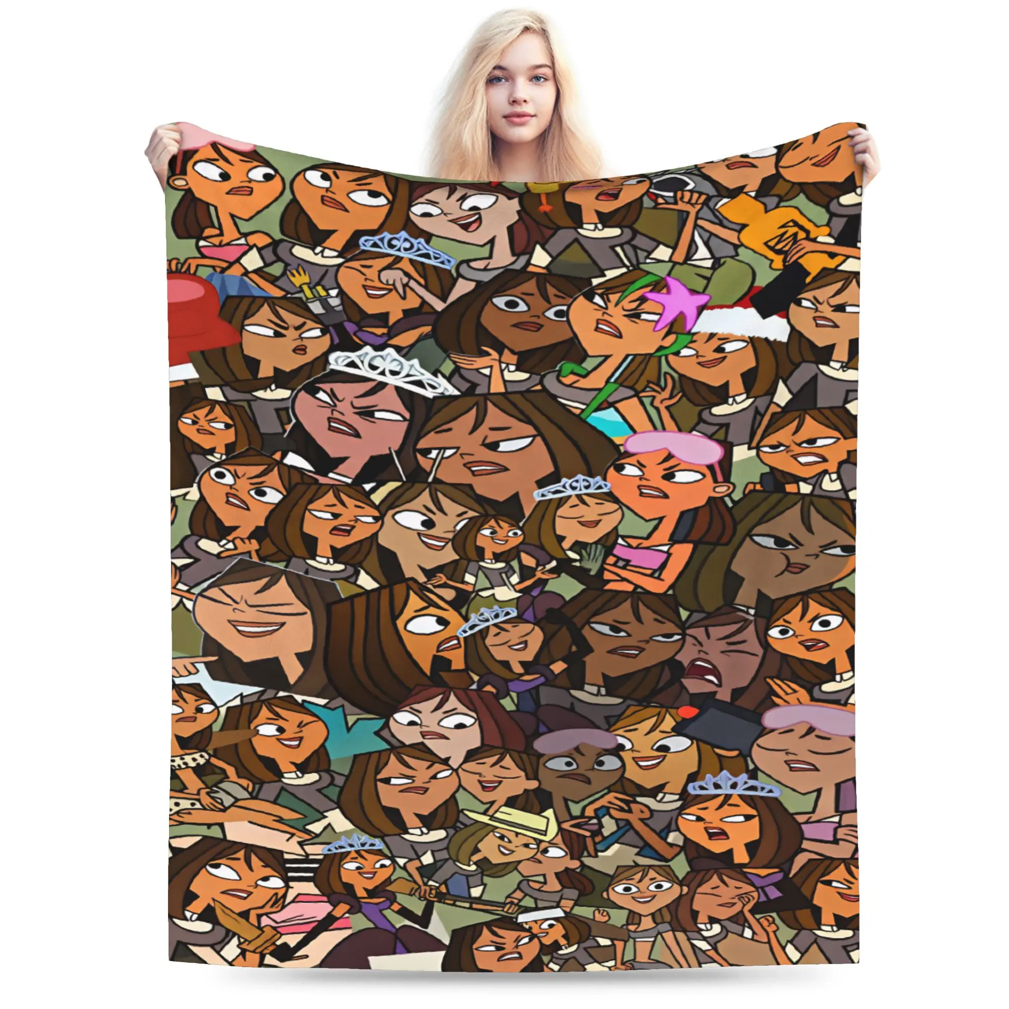 Totals Dramas Bedding Throws Soft Comfy Novelty Blanket  For Bedroom Picnic Flannel Bedspread Bed Cover