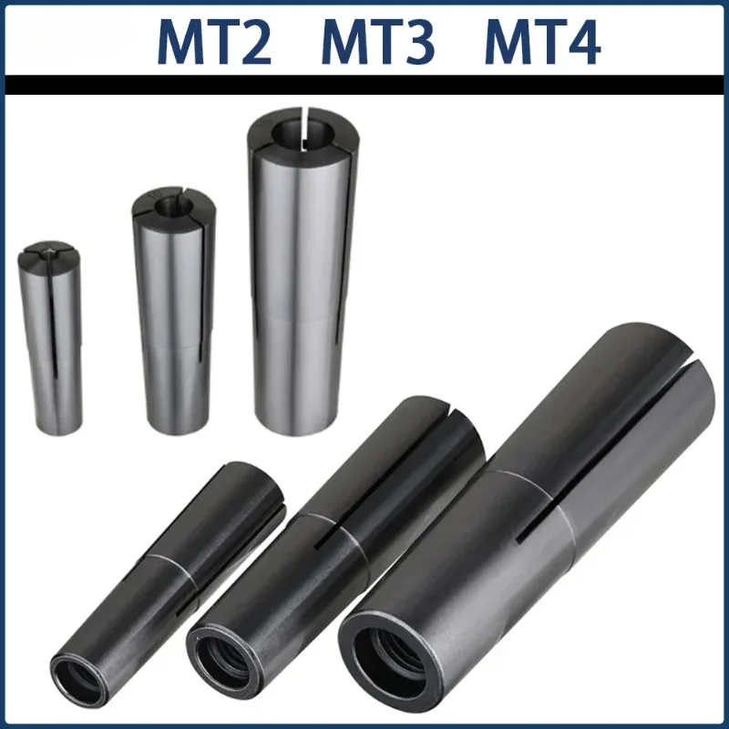 

1PCS MT2 MT3 MT4 collet chuck D3 4 5 6 8 10 12 14 16 18 20mm morse taper cone spring collet thread M10 M12 M16 clamp tool