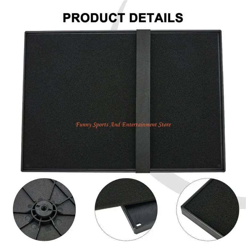 C4DE Projector Tray Holder Platform Pallet Laptop Notebook Pallet Tray With 1/4 Conversion Screw Projector Tripod Stand Shelf
