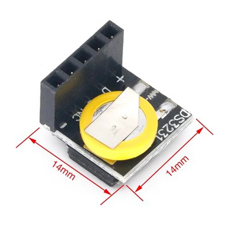 DS3231 Moduł zegara czasu rzeczywistego 3,3 V/5 V dla Raspberry Pi