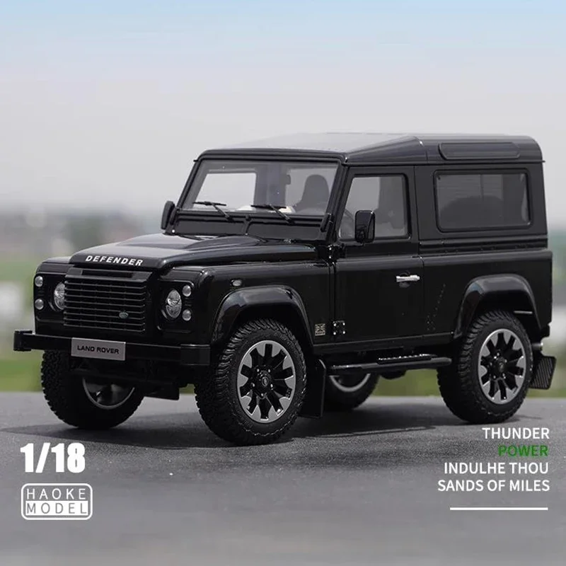 

Diecast 1:18 Scale Land Rover Defender 90 Works V8 70th Edition Alloy Model Collectible Toy Gift Souvenir Display Ornaments