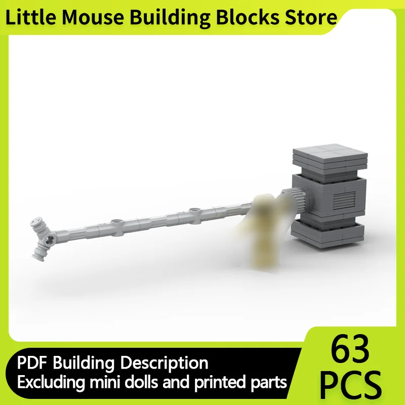 

Popular Movie Model MOC Building Bricks Hammer of the Giant Modular Technology Gifts Holiday Assemble Children Toys Suit