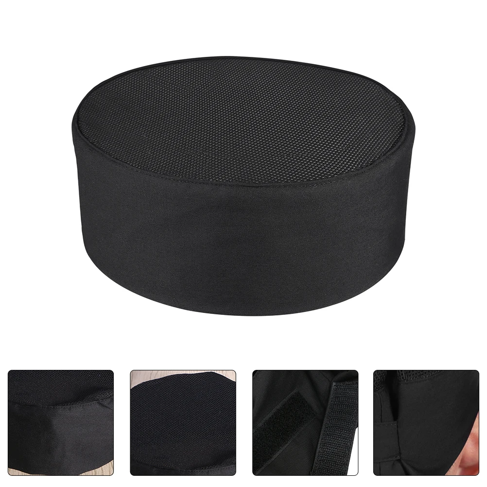 

2pcs Chef Caps Breathable Mesh Chef Hat Adjustable Work Headgear For Men Women Kitchen Cooking Baking Catering School Uniform