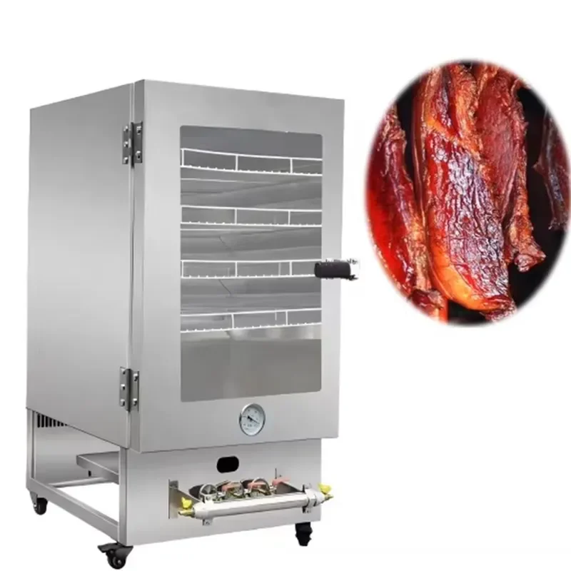 Stainless Steel Material Electric Sugar Smokehouse Smoked Tuna Business Smoked Fish Smokers Ovens Smoke House Oven on Sale